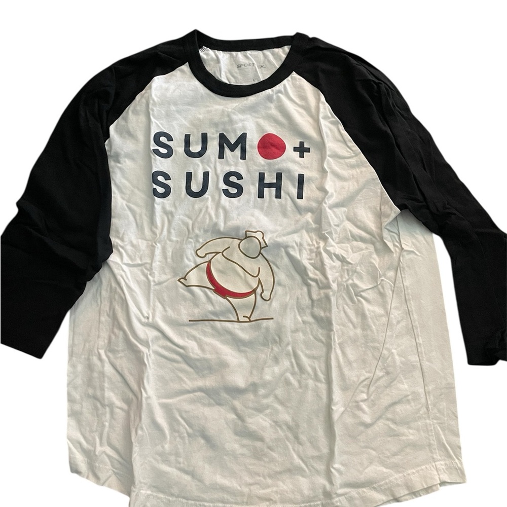 Large Sumo + Sushi Raglan T-Shirt